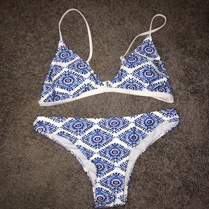 Pattern Bathing Suit